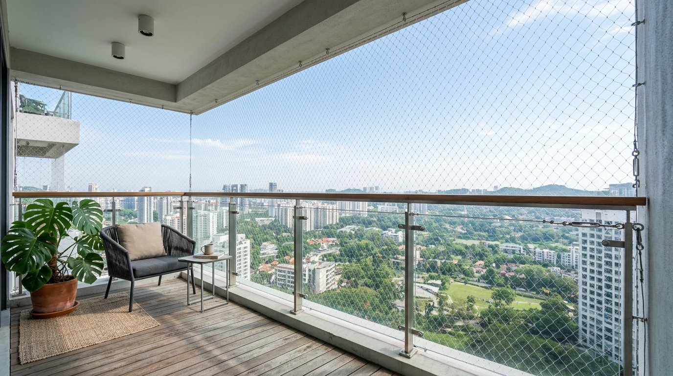 Balcony Safety Nets & Skilled Installation